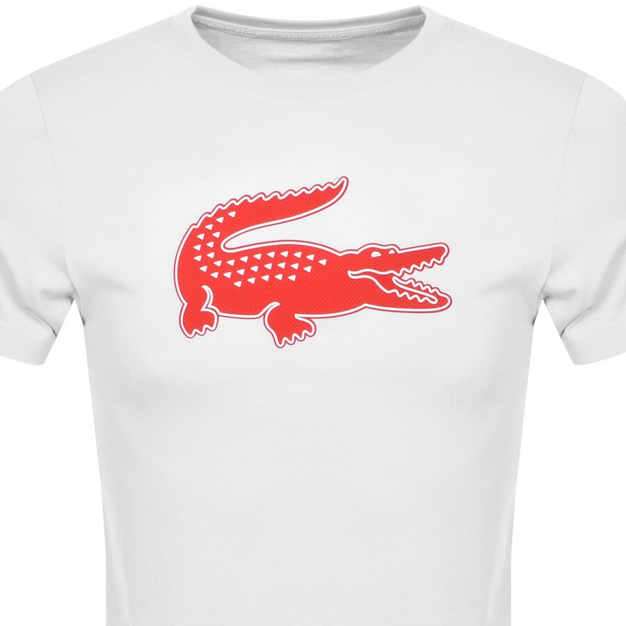 Alternative Image for ProductLacoste Sport Crew Neck T Shirt White2