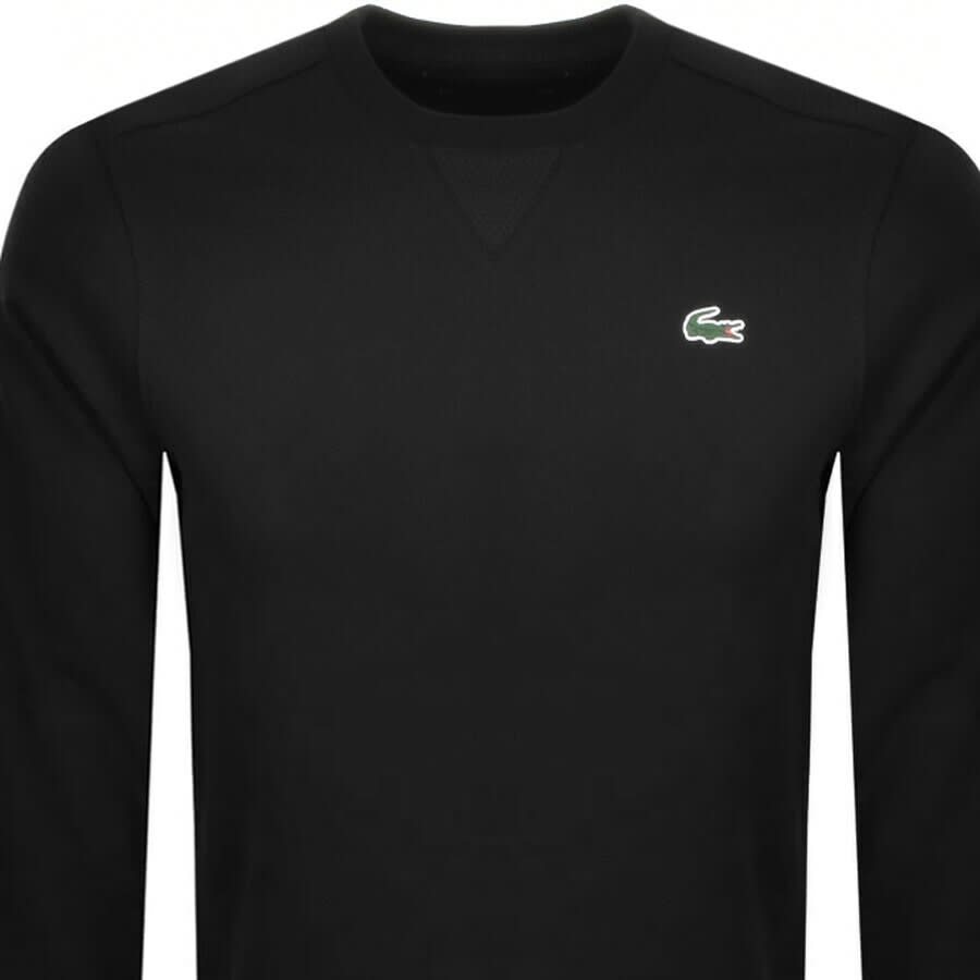 Alternative Image for ProductLacoste Sport Crew Neck Sweatshirt Black2