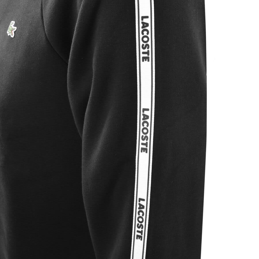 Alternative Image for ProductLacoste Crew Neck Sweatshirt Black3