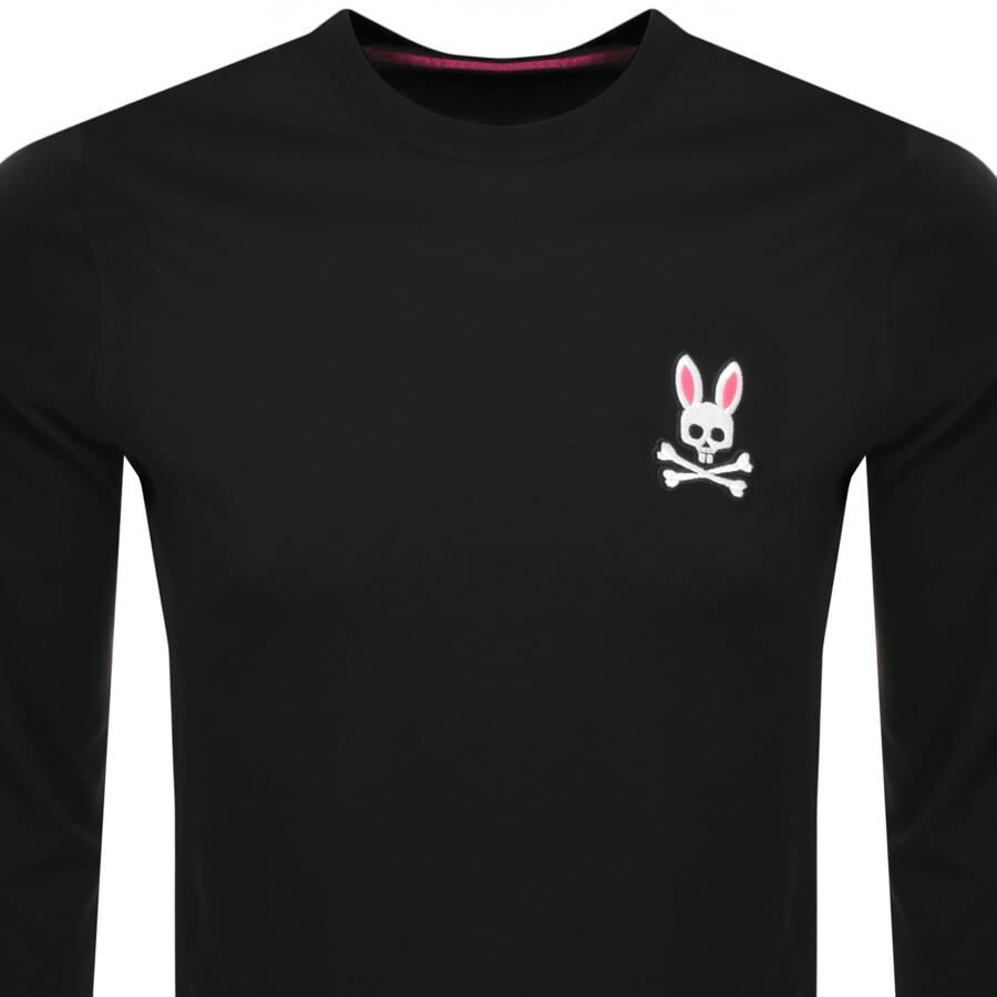 Alternative Image for ProductPsycho Bunny Miske Long Sleeve T Shirt Black2