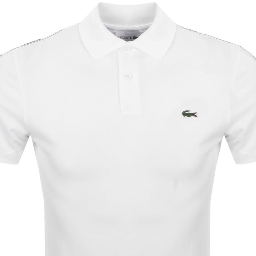 Alternative Image for ProductLacoste Short Sleeved Polo T Shirt White2