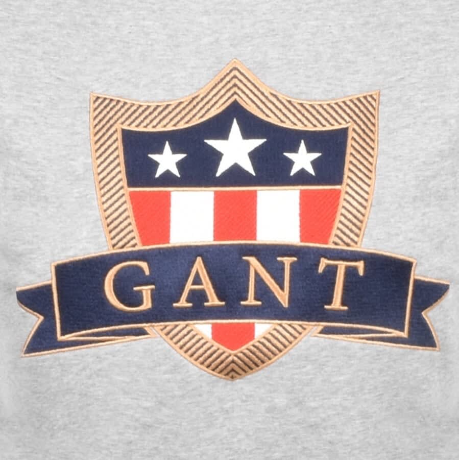Alternative Image for ProductGant Banner Shield Sweatshirt Grey3