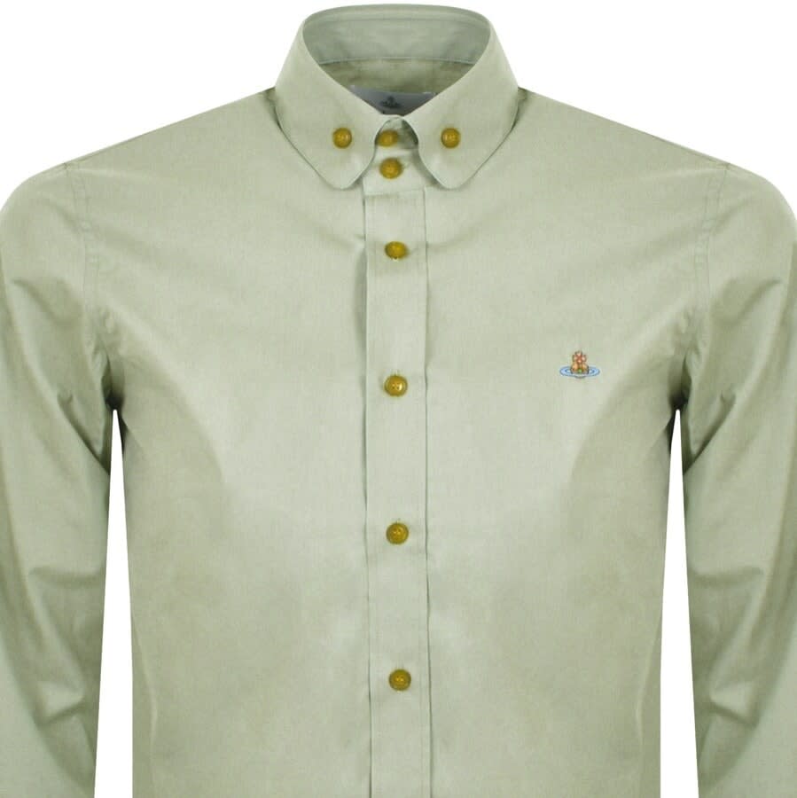 Alternative Image for ProductVivienne Westwood Krall Long Sleeved Shirt Green2