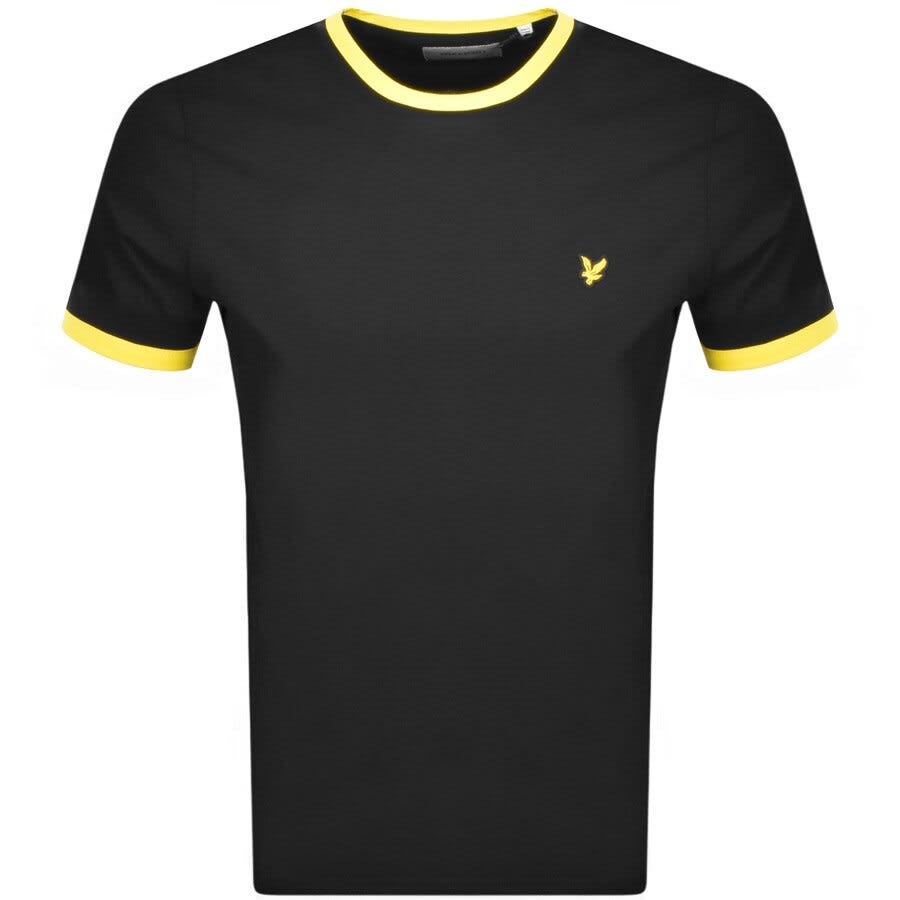 Alternative Image for ProductLyle And Scott Ringer T Shirt Black1