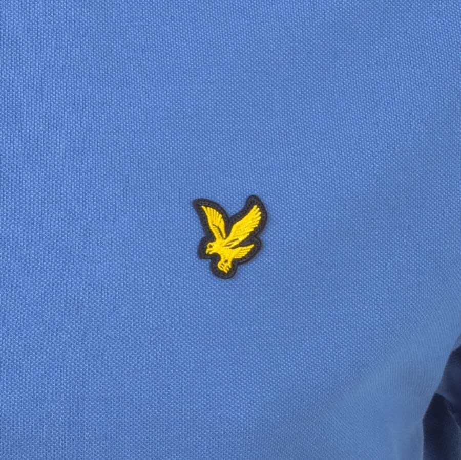 Alternative Image for ProductLyle And Scott Short Sleeved Polo T Shirt Blue3
