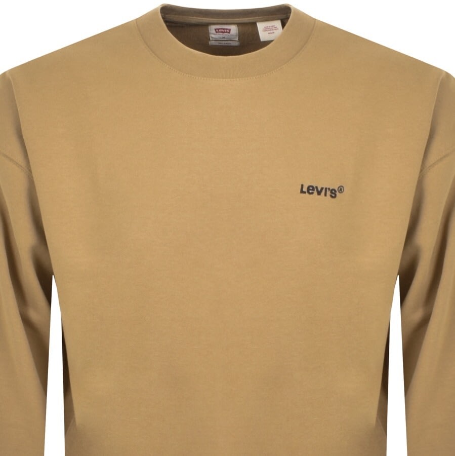 Alternative Image for ProductLevis Crew Neck Sweatshirt Brown2