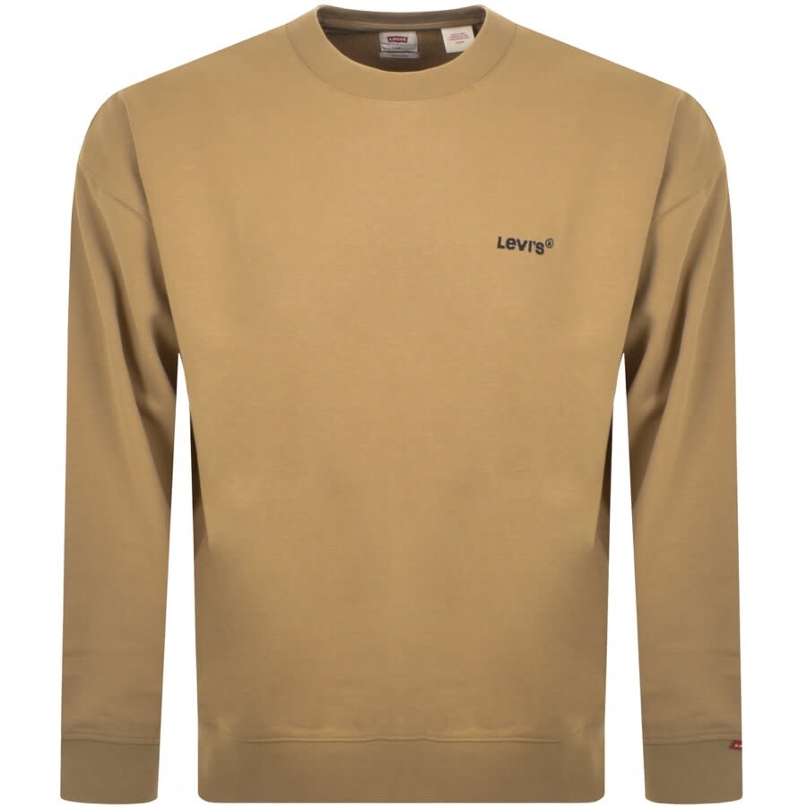 Alternative Image for ProductLevis Crew Neck Sweatshirt Brown1