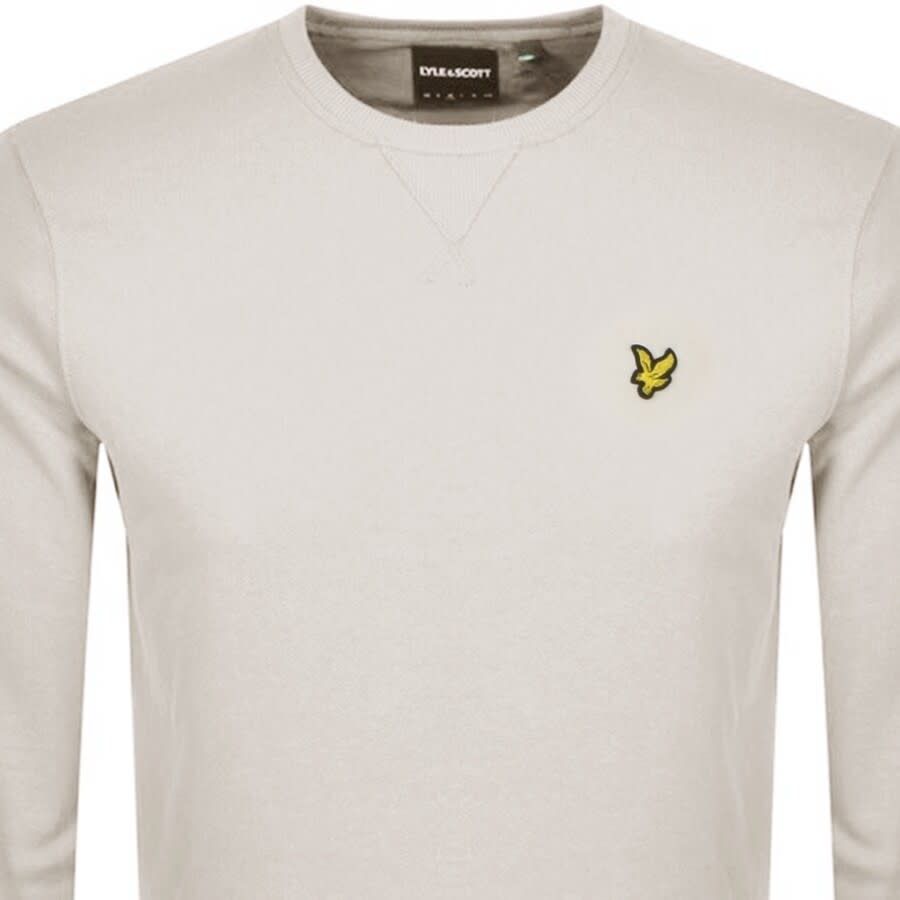 Alternative Image for ProductLyle And Scott Crew Neck Sweatshirt Beige2