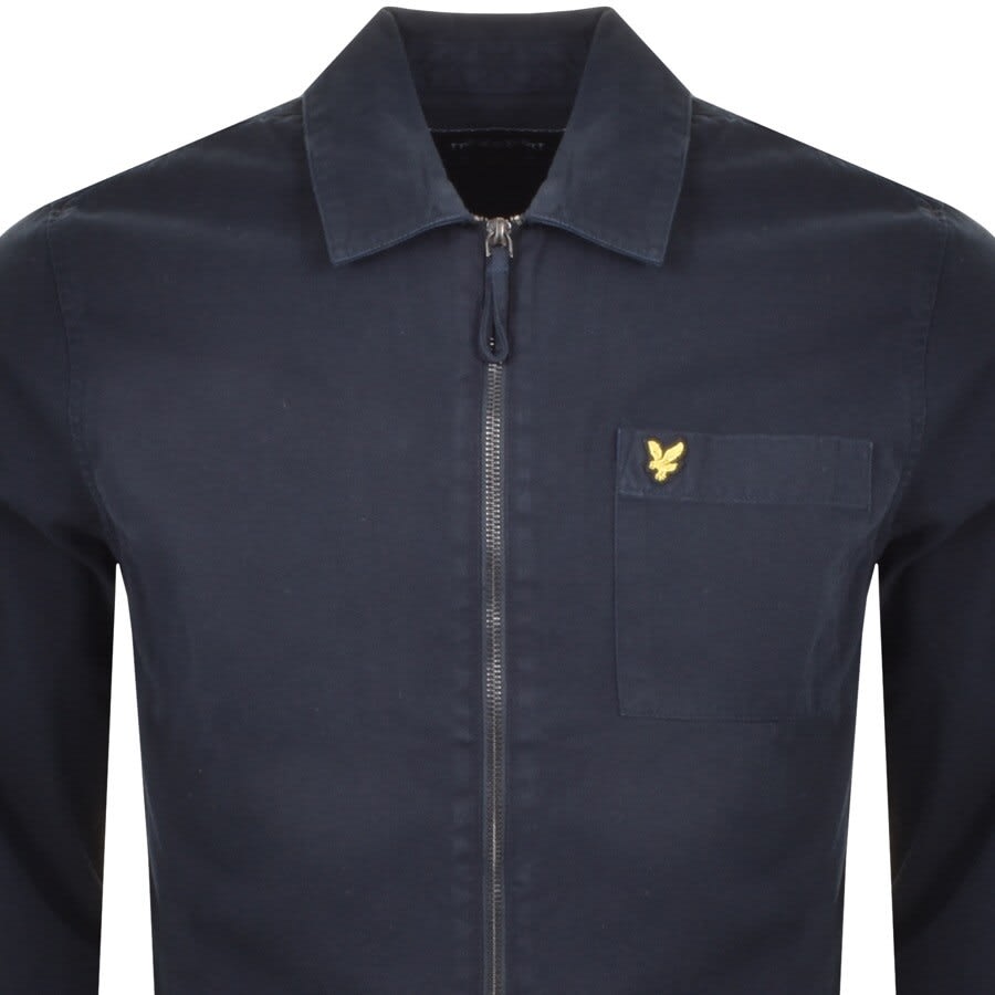 Alternative Image for ProductLyle And Scott Overshirt Navy2