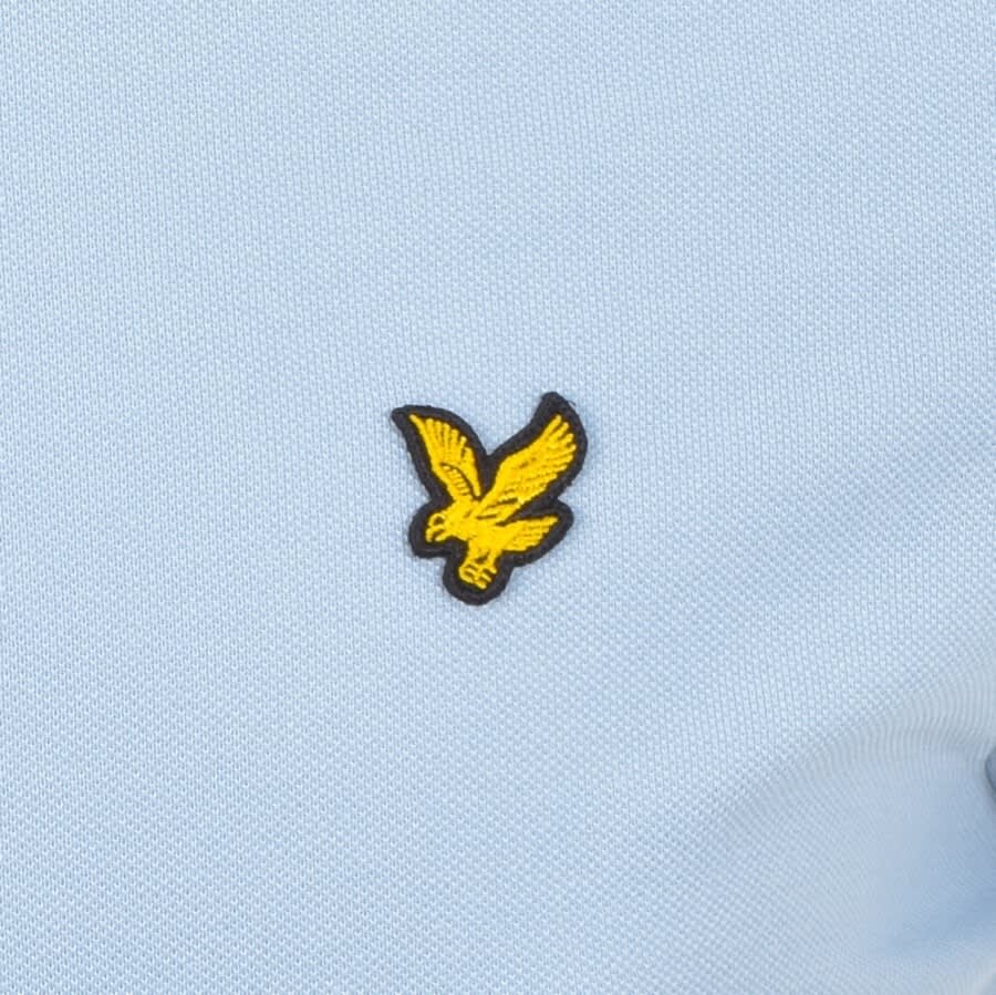 Alternative Image for ProductLyle And Scott Short Sleeved Polo T Shirt Blue3