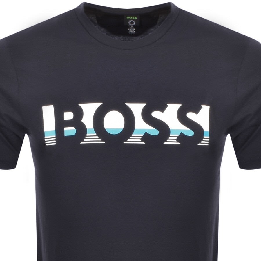 Alternative Image for ProductBOSS Tee 1 T Shirt Navy2