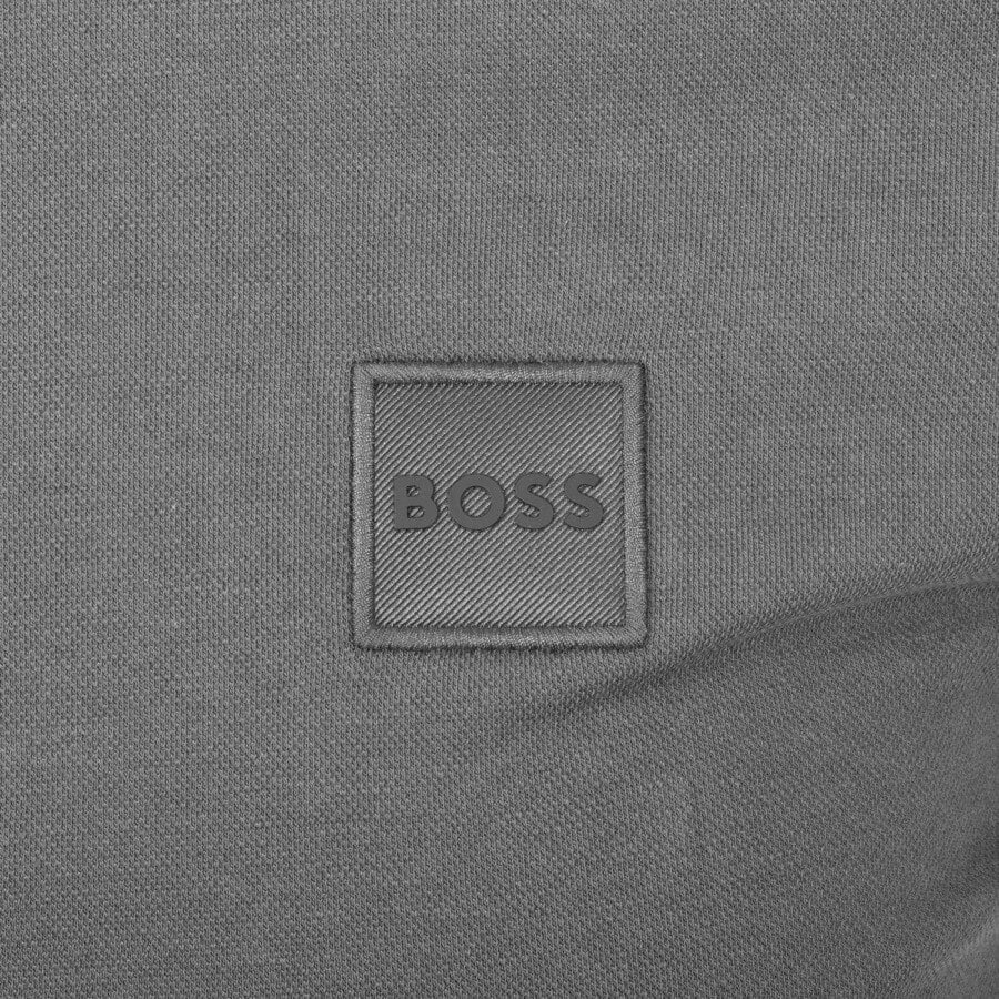 Alternative Image for ProductBOSS Passerby Long Sleeved Polo T Shirt Grey3