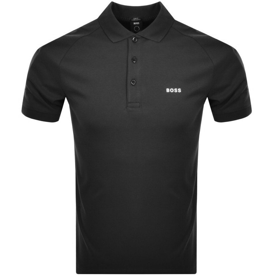 Alternative Image for ProductBOSS Paule 2 Short Sleeve Polo T Shirt Black1