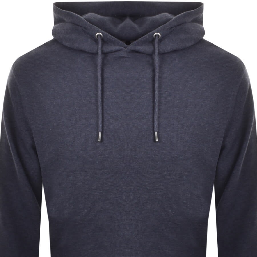 Alternative Image for ProductBOSS Thoody Knit Hoodie Navy2