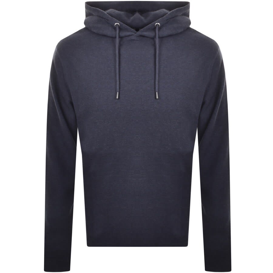 Alternative Image for ProductBOSS Thoody Knit Hoodie Navy1