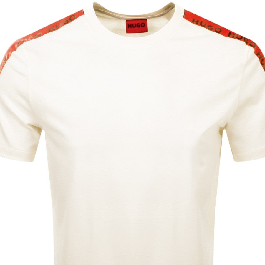 Alternative Image for ProductHUGO Dorregio Crew Neck T Shirt Cream2