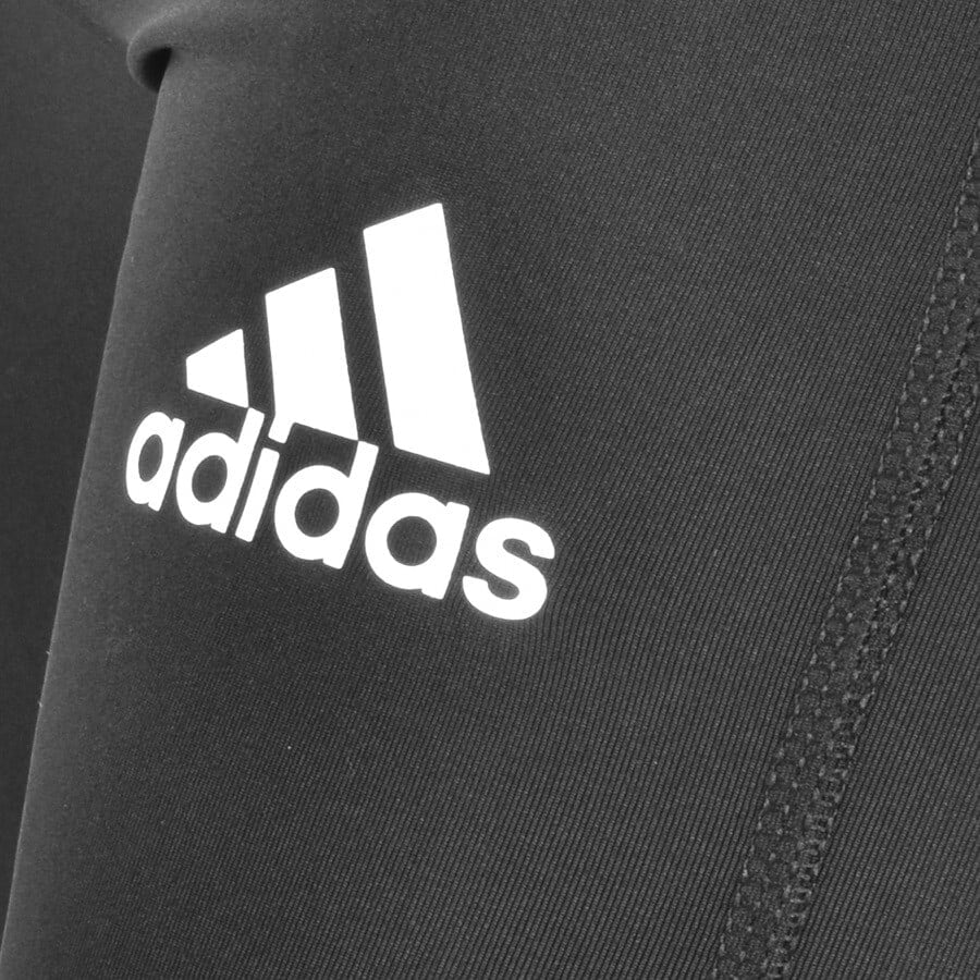 Alternative Image for Productadidas Training Tech Fit 3 Stripes Tights Black3