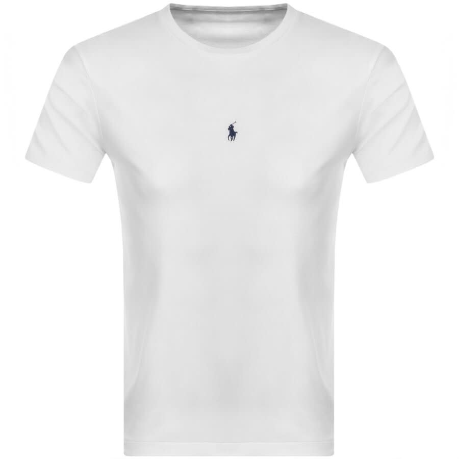 Alternative Image for ProductRalph Lauren Crew Neck Logo T Shirt White1