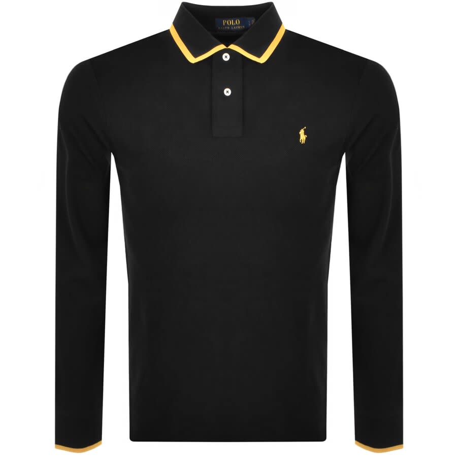 polo ralph lauren black long sleeve