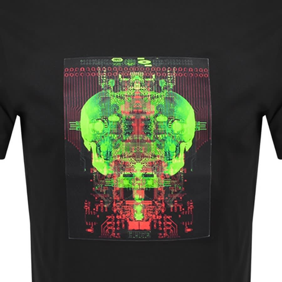 Alternative Image for ProductHUGO Dscull Crew Neck T Shirt Black3