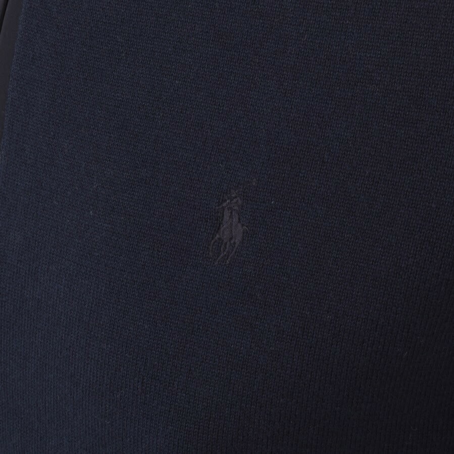 Alternative Image for ProductRalph Lauren Half Zip Knit Jumper Navy3