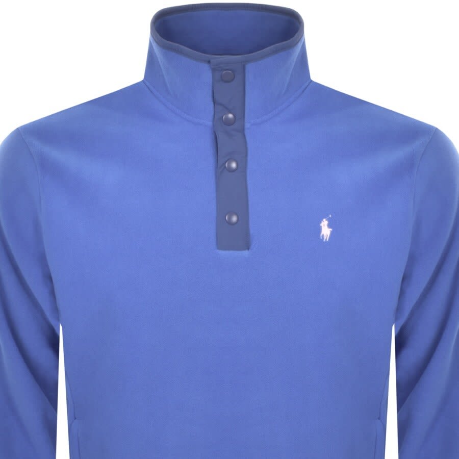 Alternative Image for ProductRalph Lauren Funnel Neck Sweatshirt Blue2