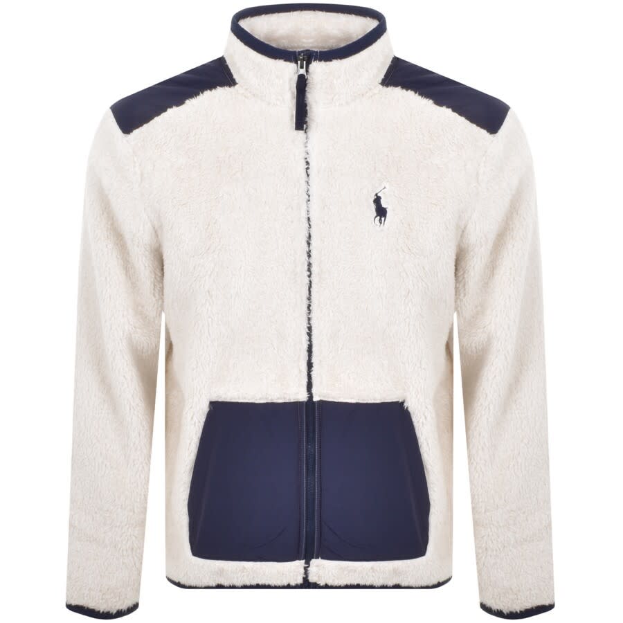 Alternative Image for ProductRalph Lauren Full Zip Sweatshirt Cream1
