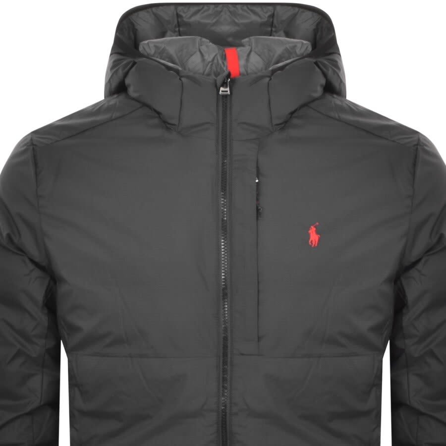 Alternative Image for ProductRalph Lauren Padded Bomber Jacket Black2