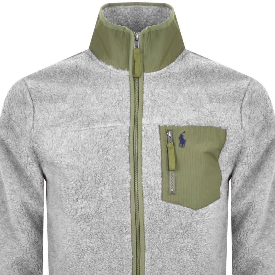 Alternative Image for ProductRalph Lauren Full Zip Sweatshirt Grey2