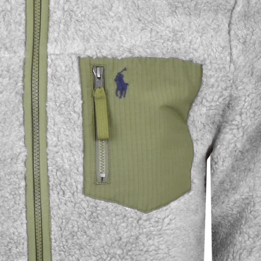 Alternative Image for ProductRalph Lauren Full Zip Sweatshirt Grey3
