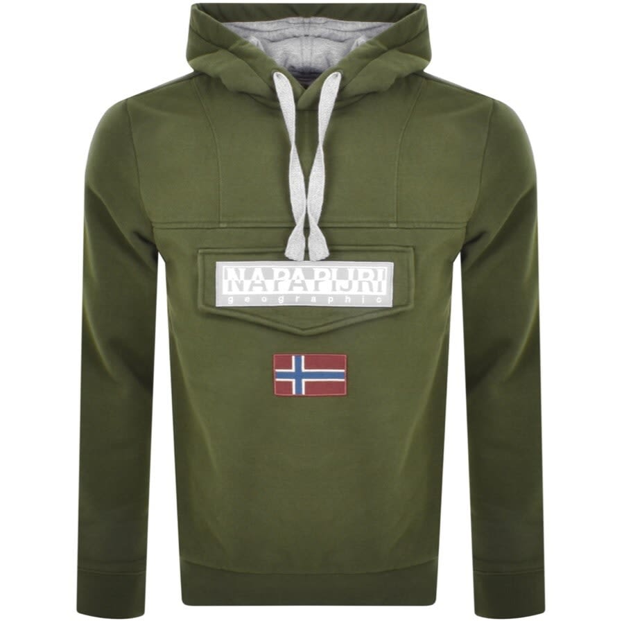 Alternative Image for ProductNapapijri Bergee Hoodie Green1