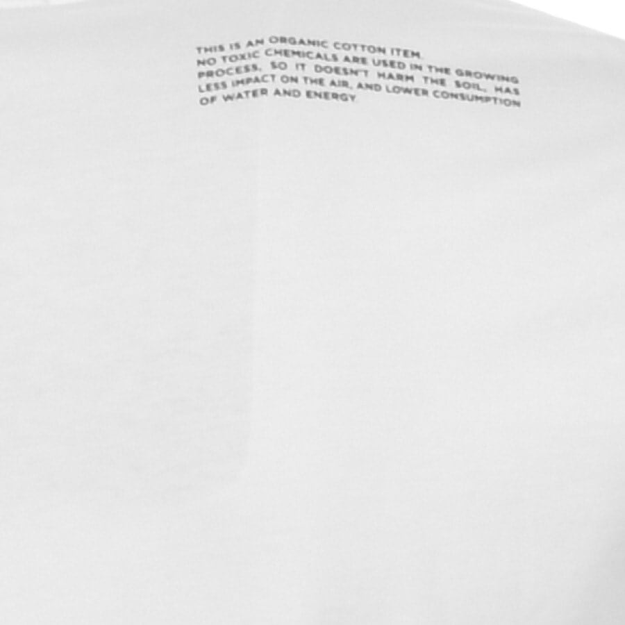 Alternative Image for ProductReplay Logo Crew Neck T Shirt White3