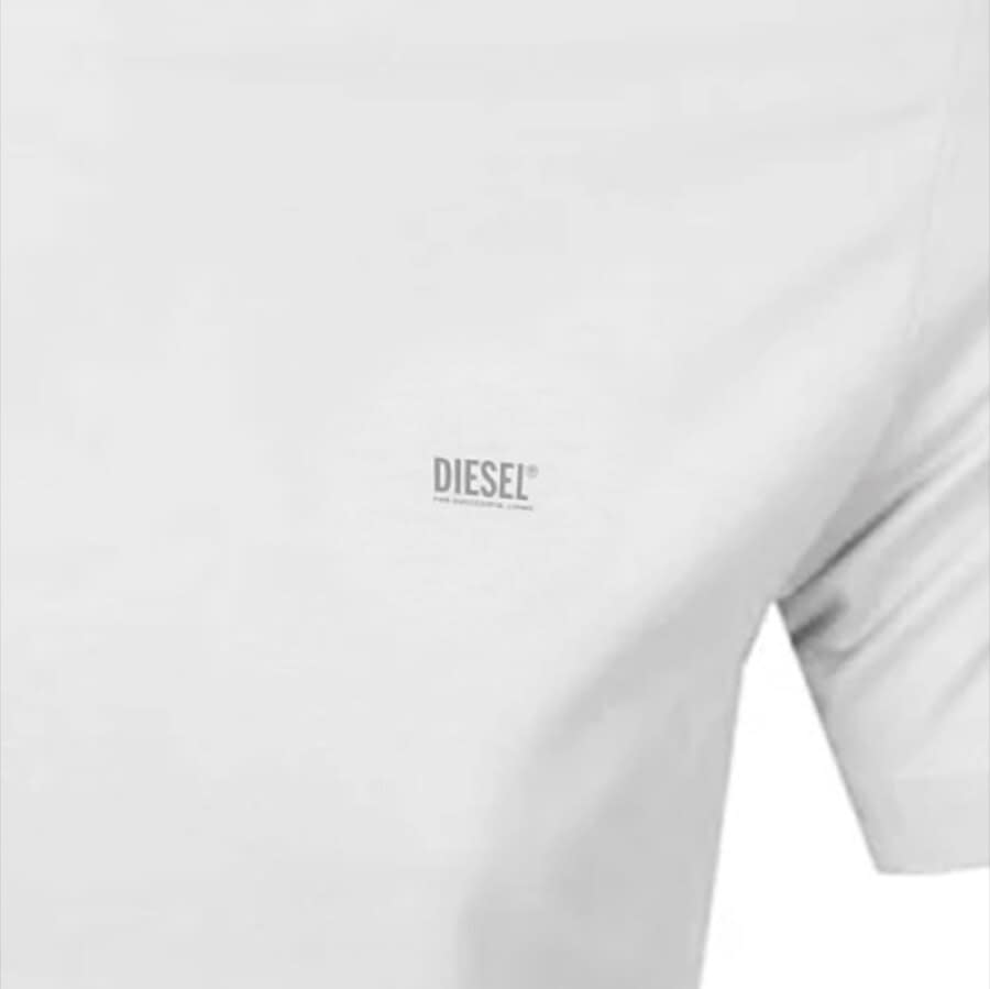 Alternative Image for ProductDiesel UMTEE Randal Double Pack T Shirts White3