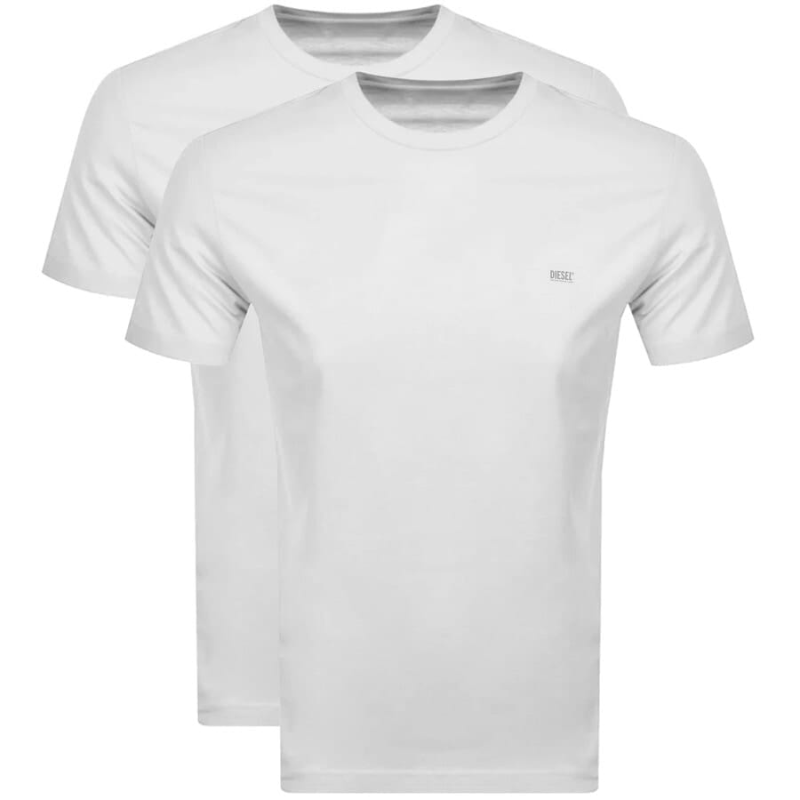 Alternative Image for ProductDiesel UMTEE Randal Double Pack T Shirts White1