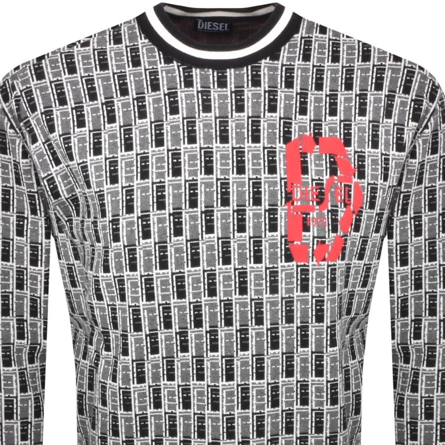 Alternative Image for ProductDiesel K Toledo Knit Jumper Black2