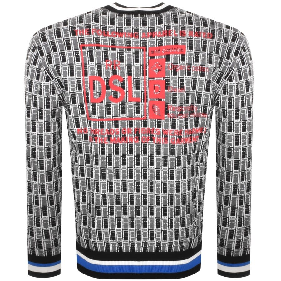 Alternative Image for ProductDiesel K Toledo Knit Jumper Black3