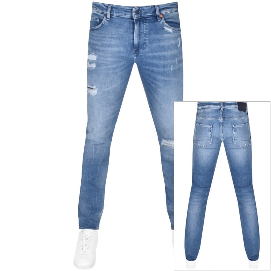 Alternative Image for ProductBOSS Delaware Slim Fit Jeans Blue1