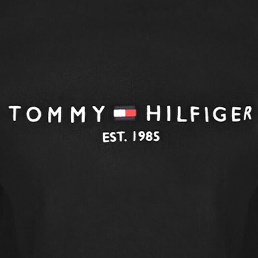 Alternative Image for ProductTommy Hilfiger Logo Sweatshirt Black3