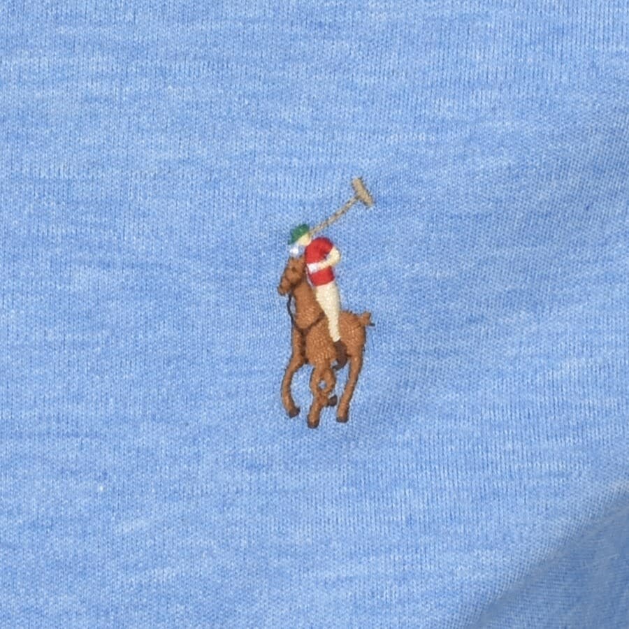 Alternative Image for ProductRalph Lauren Slim Fit Polo T Shirt Blue3