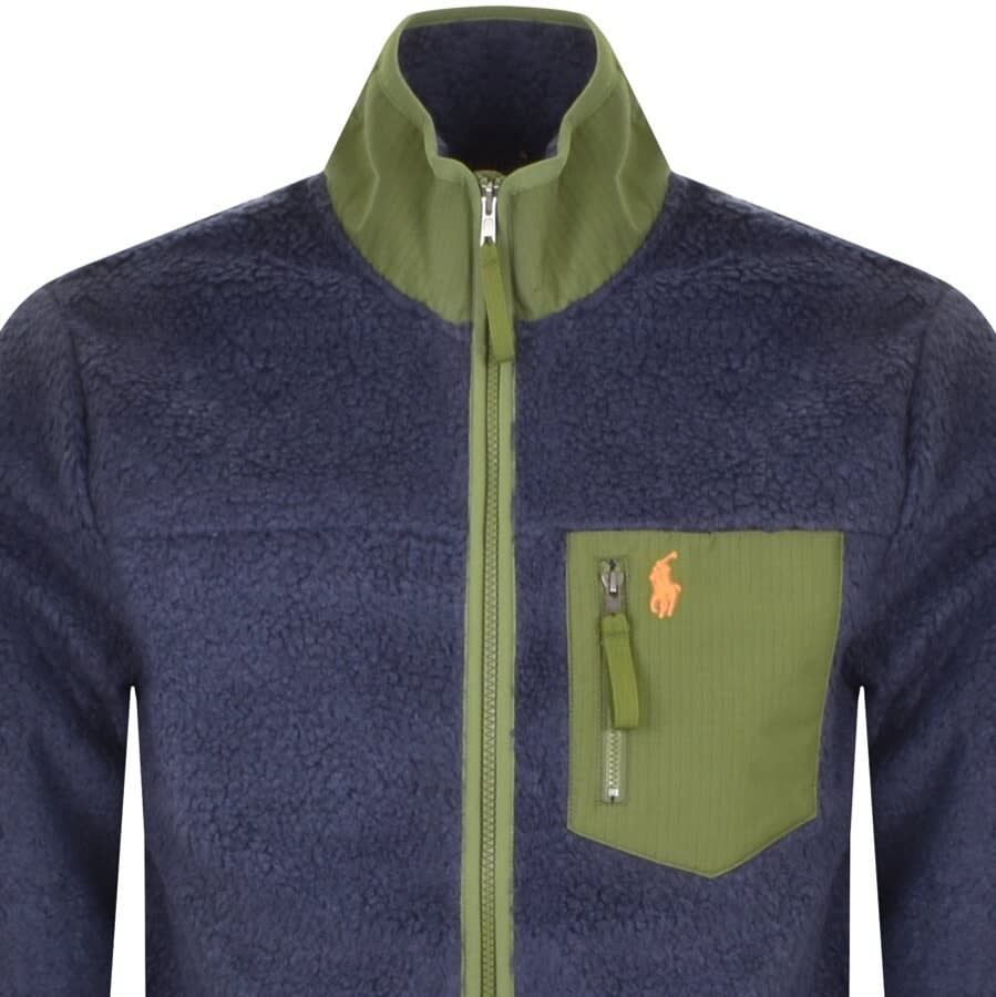 Alternative Image for ProductRalph Lauren Full Zip Sweatshirt Navy2