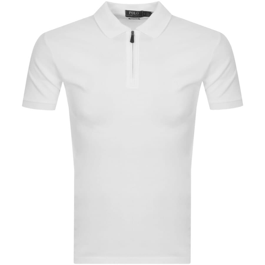 Alternative Image for ProductRalph Lauren Slim Fit Polo T Shirt White1