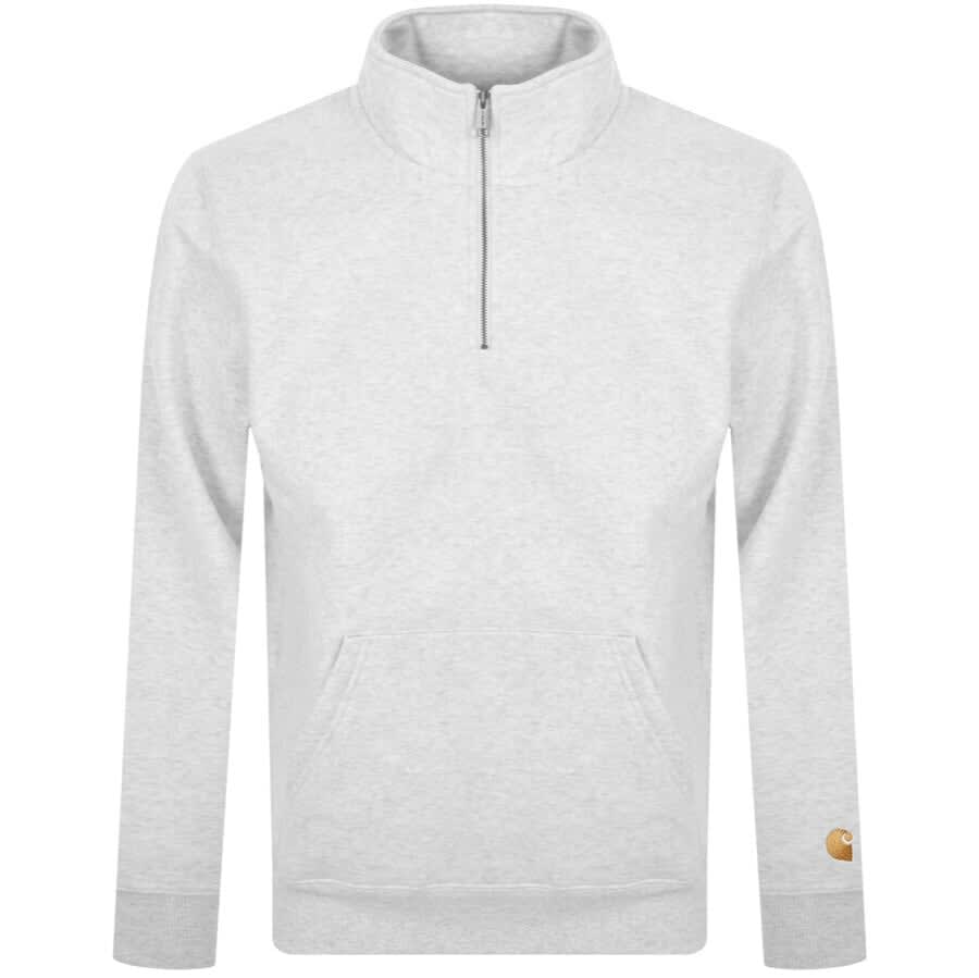 Alternative Image for ProductCarhartt Chase Half Zip Sweatshirt Grey1