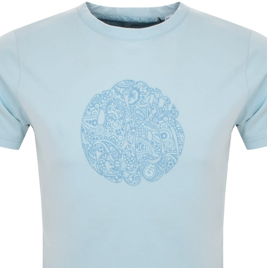 Alternative Image for ProductPretty Green Wonderwall Logo T Shirt Blue2