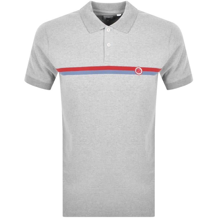 Pretty Green Tilby Stripe Polo T Shirt 