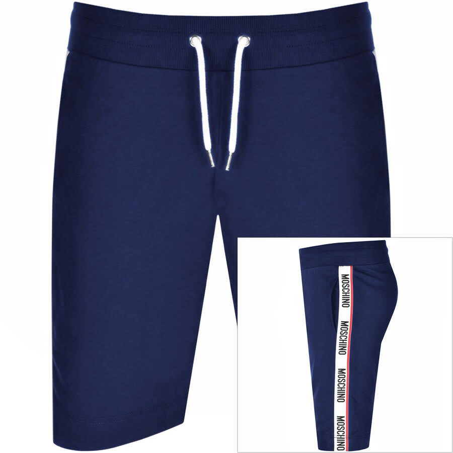 Alternative Image for ProductMoschino Logo Shorts Navy1