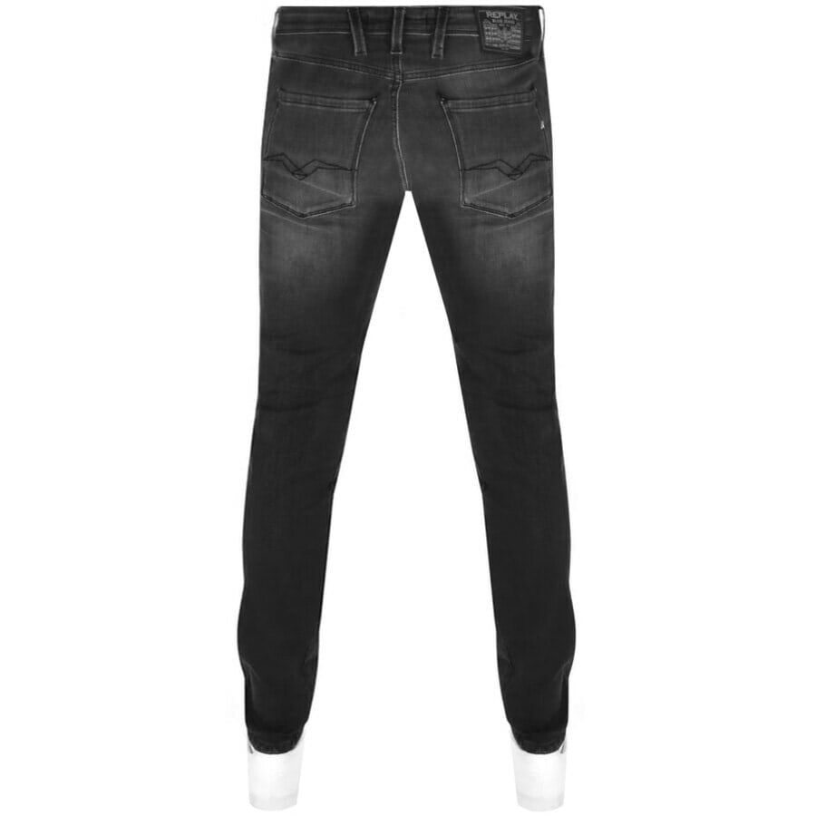 Alternative Image for ProductReplay Anbass Jeans Grey2