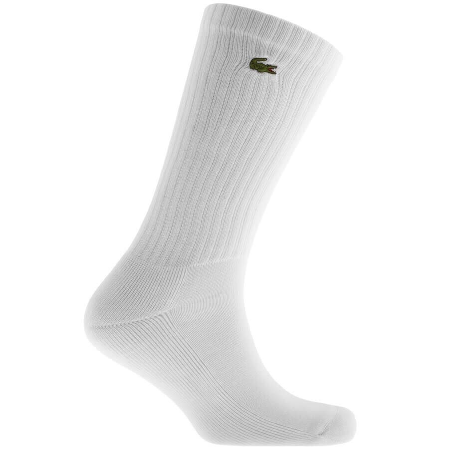 Alternative Image for ProductLacoste Sport Logo Triple Pack Socks Grey2