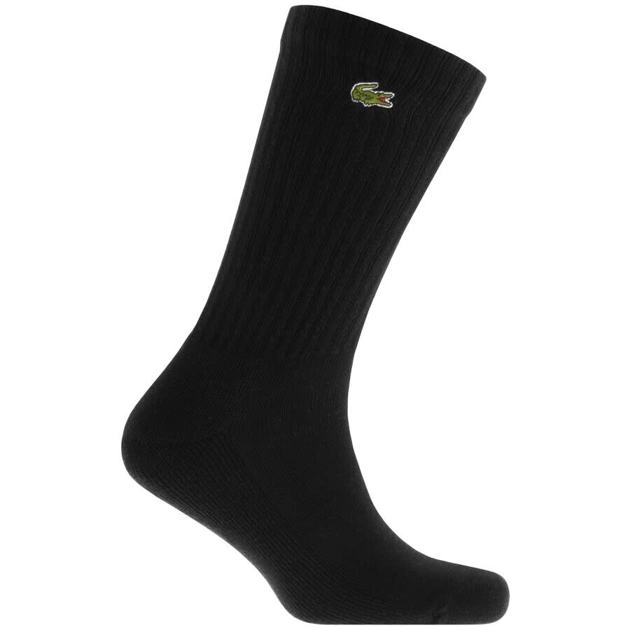 Alternative Image for ProductLacoste Sport Logo Triple Pack Socks Grey3