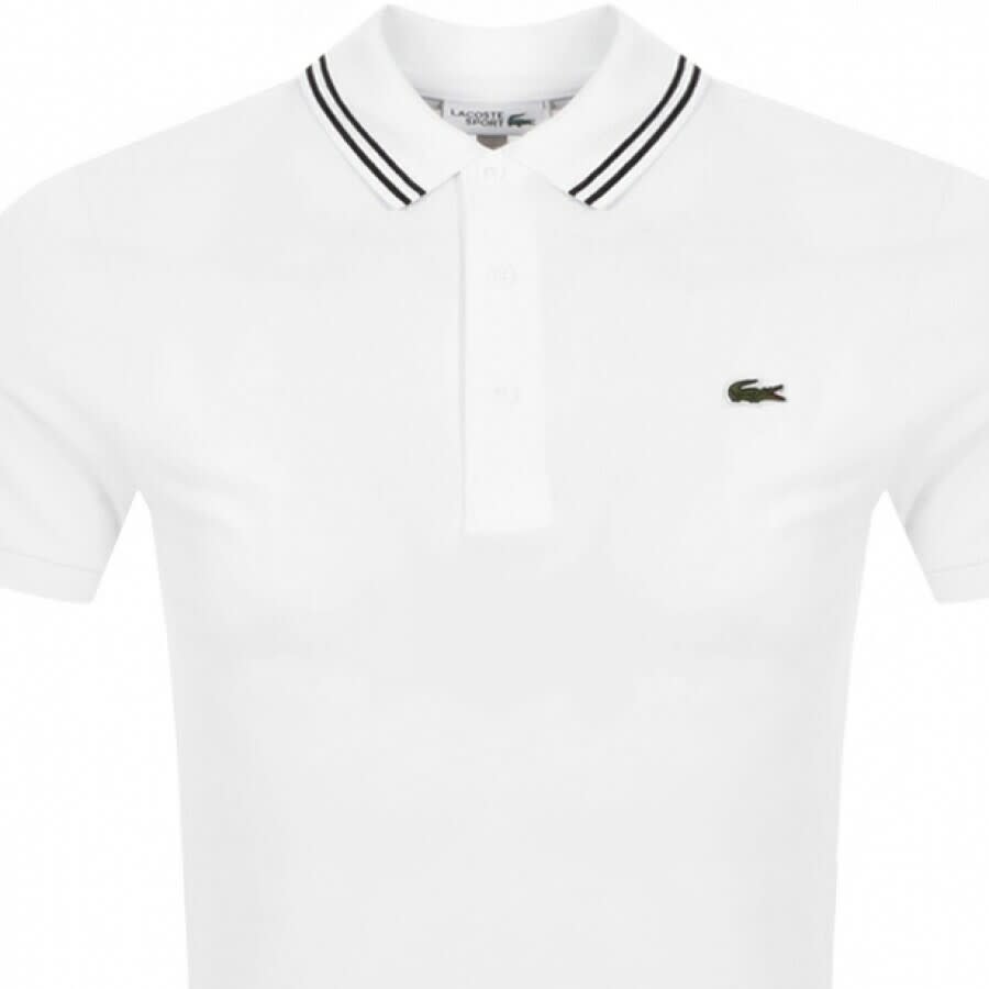 Alternative Image for ProductLacoste Sport Short Sleeved Polo T Shirt White2
