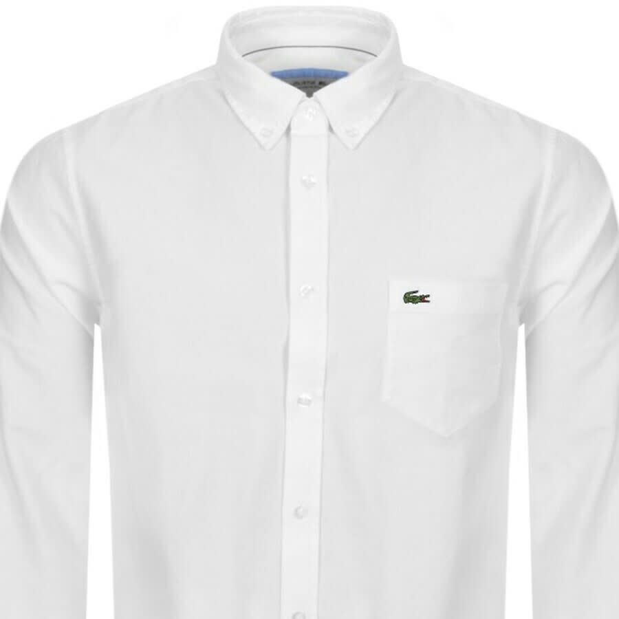 Alternative Image for ProductLacoste Long Sleeved Shirt White3